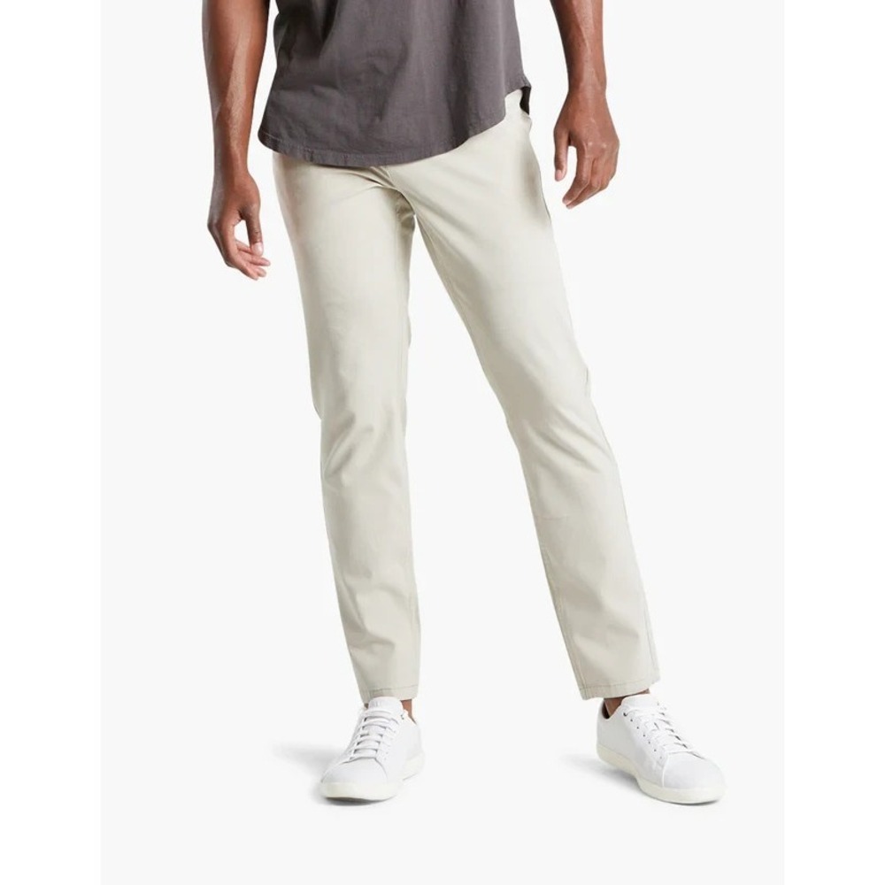 Mugsy Teddys Casual Khaki Beige Pants Mens 34x32 Stretch Chino Comfort Fit